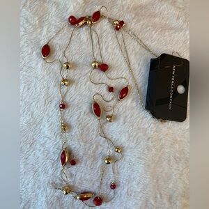 New York & Co 2 Strands Necklace New With Tags‎